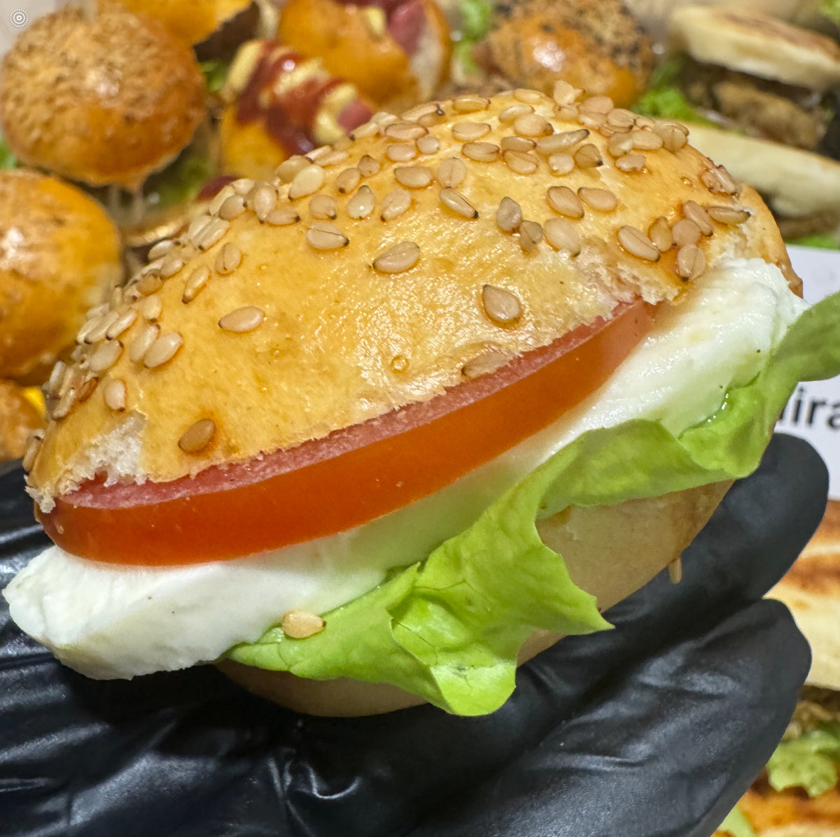 Navette tomate mozzarella