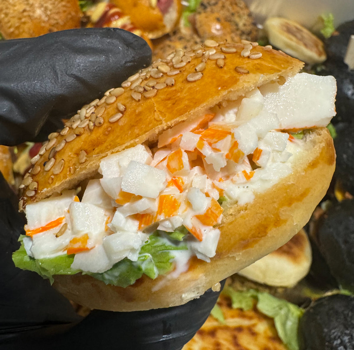 Navette surimi citron