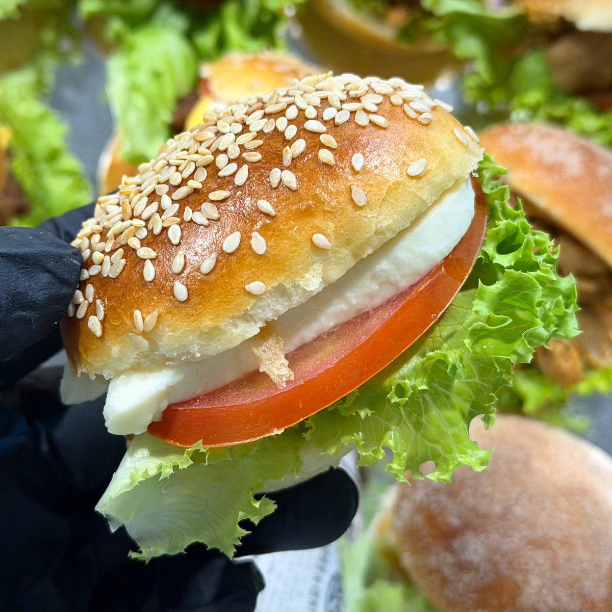 Navette tomate mozzarella